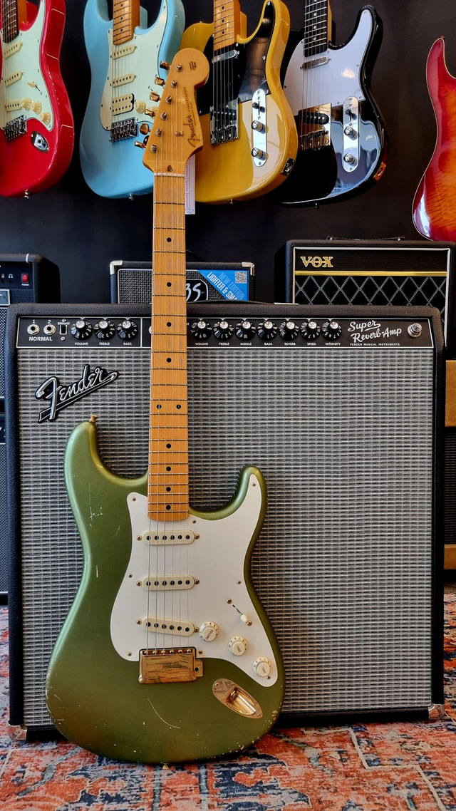 Fender Stratocaster Custom Shop Todd Krause Master Design '50s Moss Green 2014