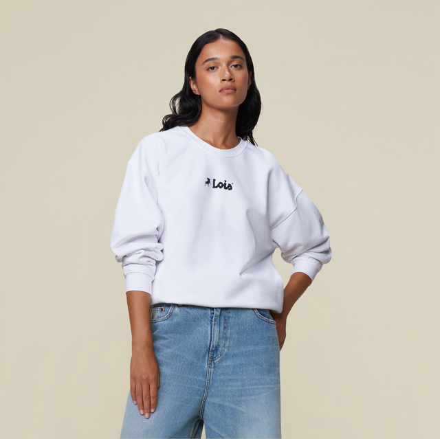Lois Jeans Lio Sweater White