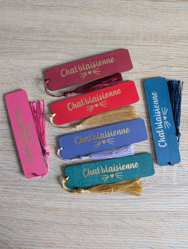 Marque-pages Chat'blaisienne