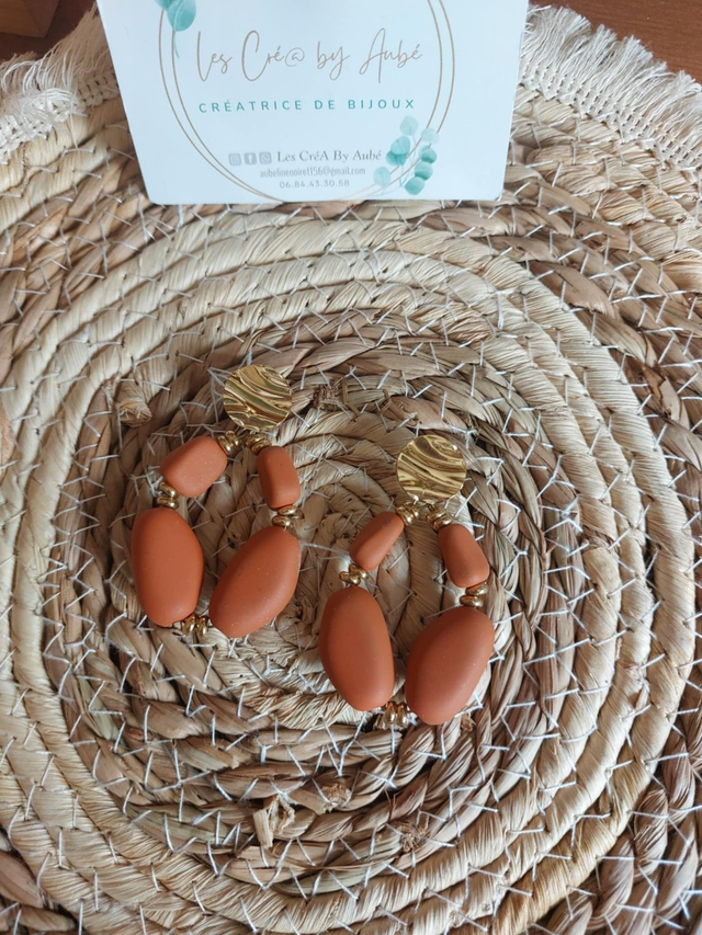 BO CHIC PERLES ROUILLE / ACIER INOXYDABLE 0000099