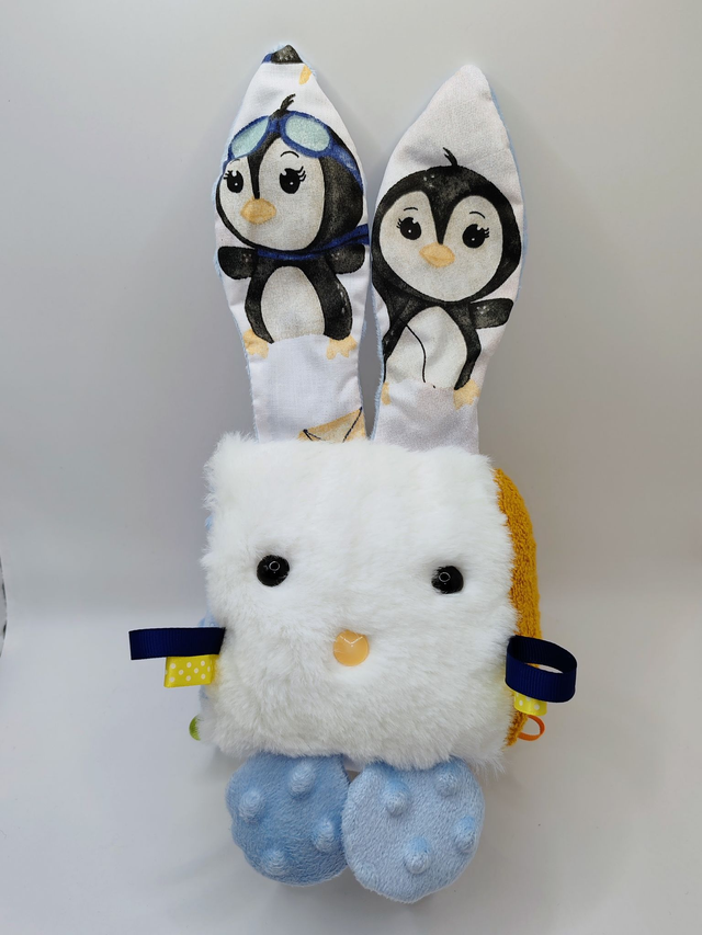 Cube d'éveil aviateur pingouins