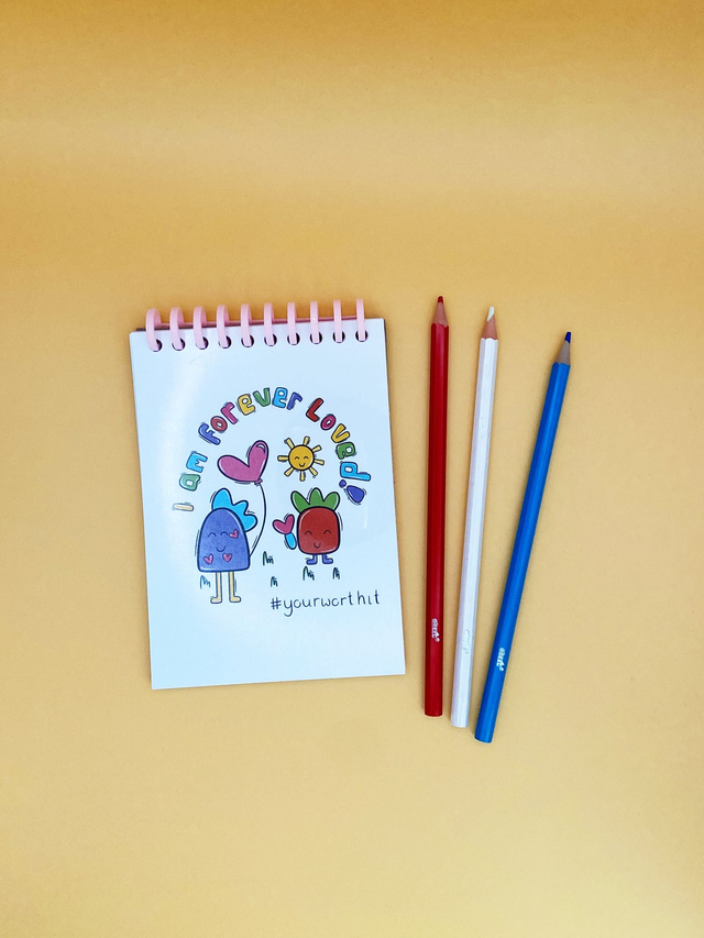 I am forever loved notepad