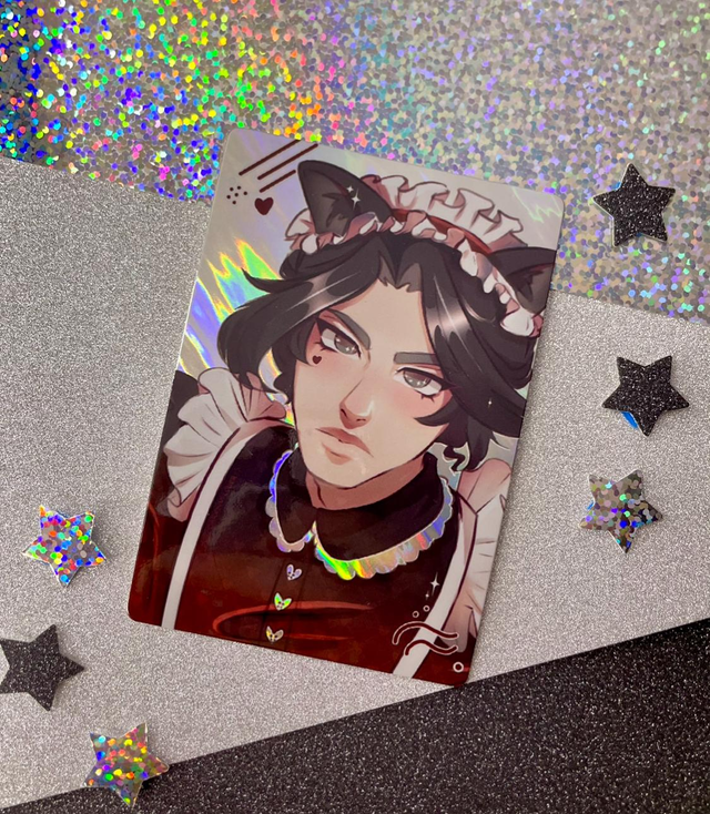 Mu Qing Maid Photocard