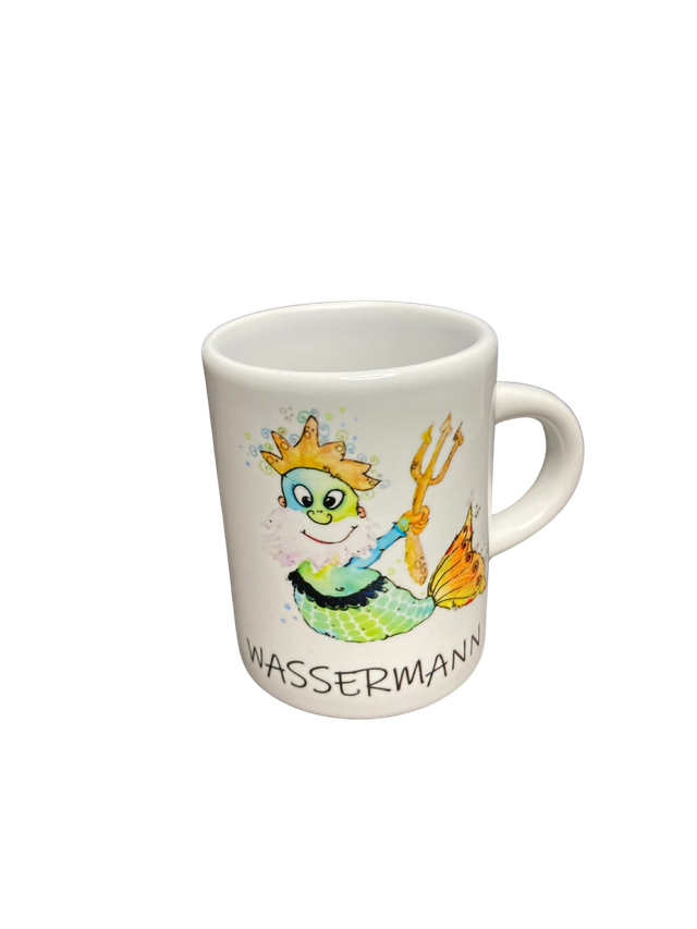 Keramiktasse "Sternzeichen - Wassermann"
