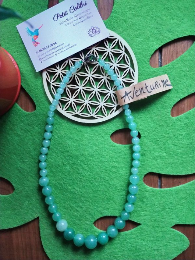  ♡ Collier Aventurine ♡