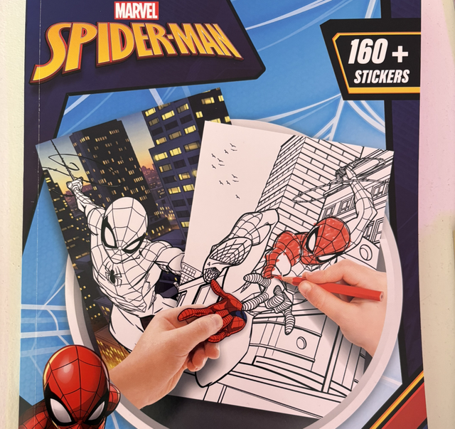 Album da colorare Spider Man