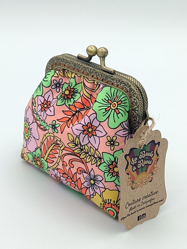 Porte-monnaie rétro 