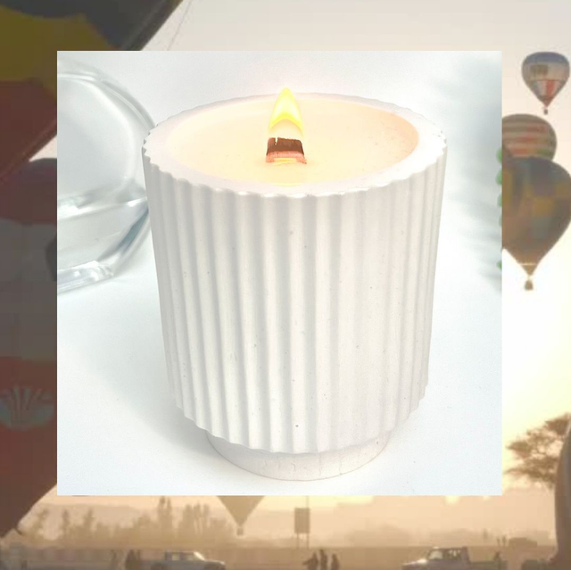 Madina Wood wick Candle 120g 