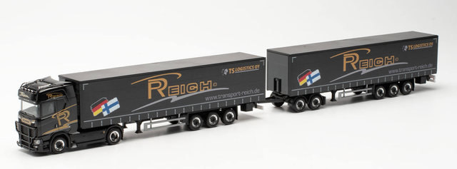 Scania CS 20 zwei Aufliegern "Philipp Reich" Herpa 1:87