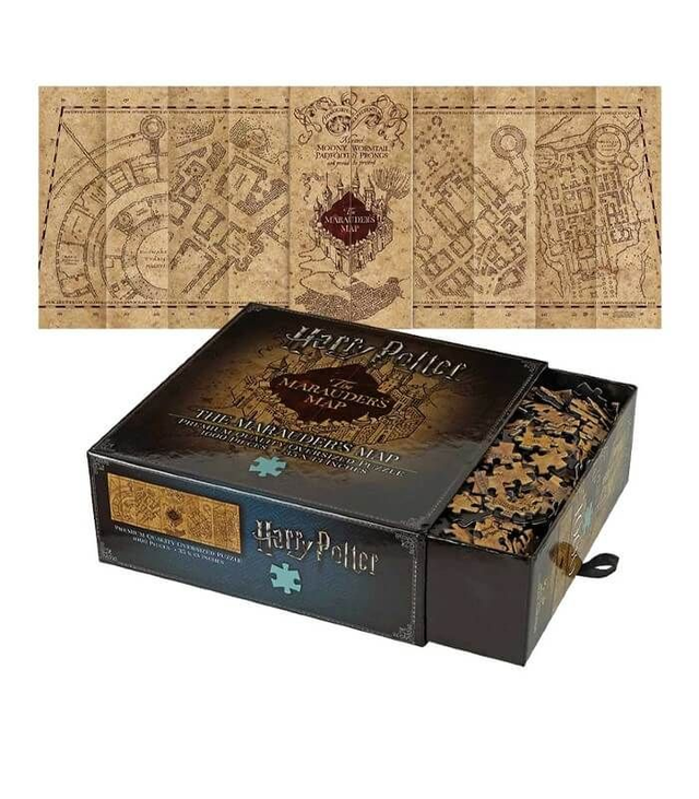 Puzzle 1000 pcs de la carte du maraudeur - Harry Potter