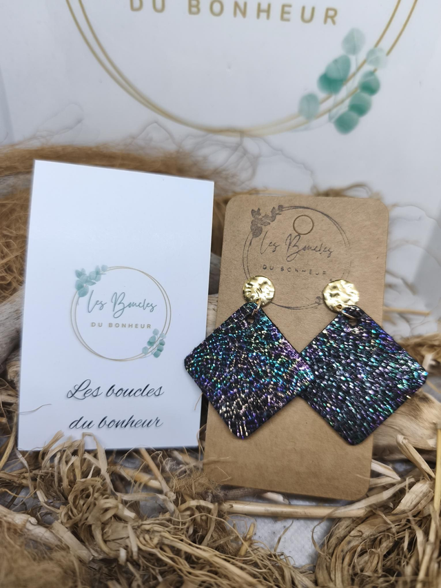 Boucles d'oreilles Mini chouquette chou032