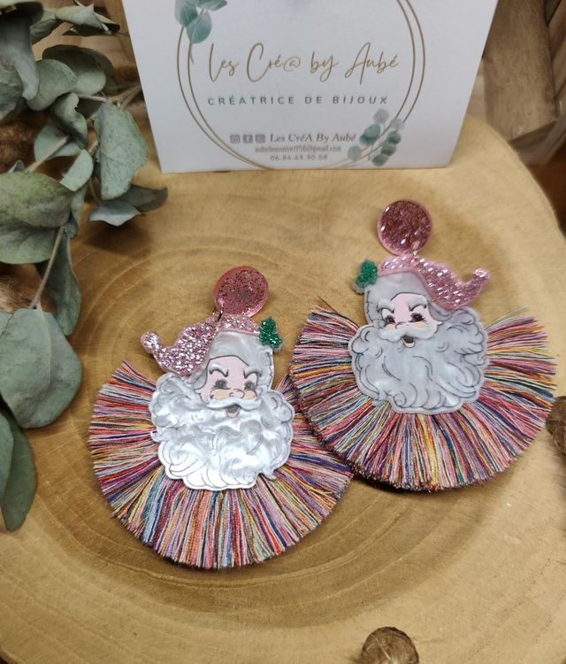 Bo bohème Père Noël multicolore 0001196