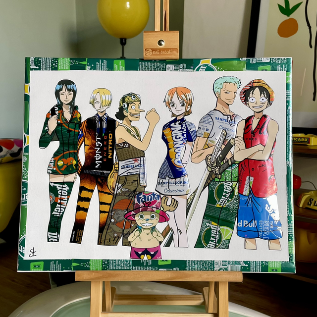 Tableau One Piece 40x50 cm