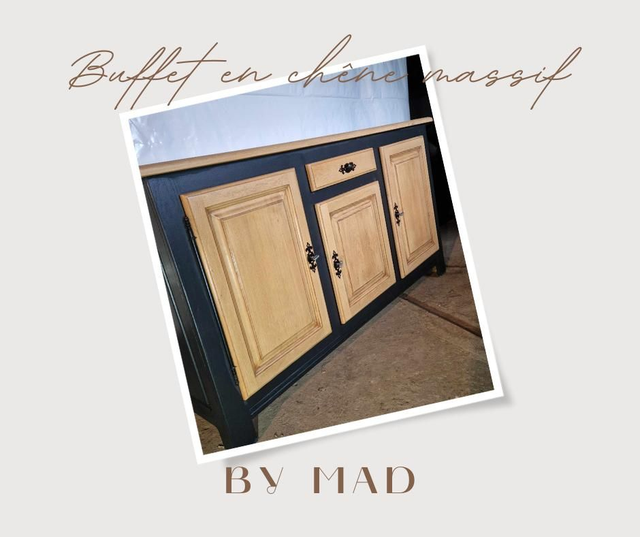 Buffet/ bahut en chêne massif 