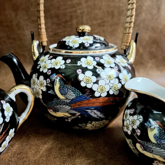 Chinese theeset - Type Famille Noir