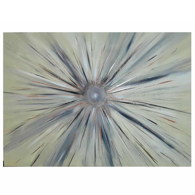 IMPULSION - Tableau abstrait - 50x70 cm