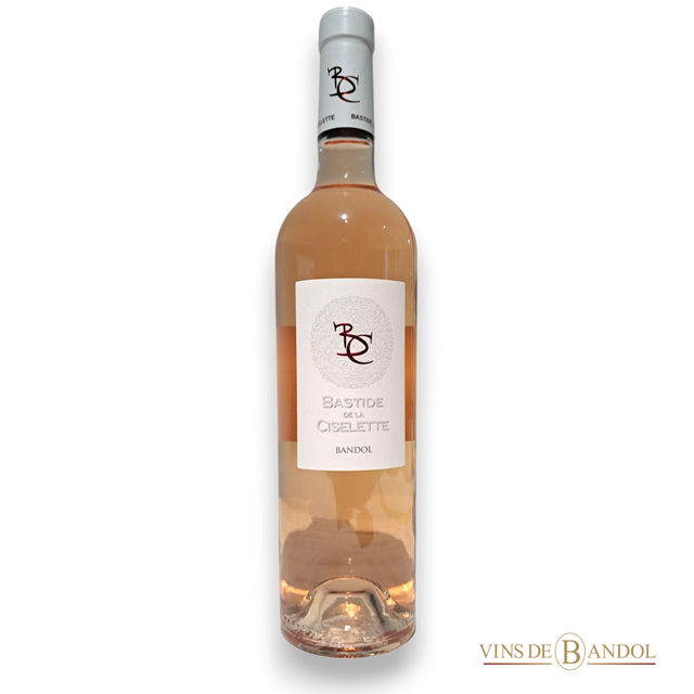 Bandol rosé CISELETTE 2023. Bastide de la Ciselette