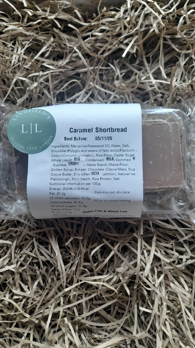 4 x Caramel Shortbread