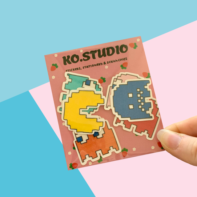 PACMAN sticker pack