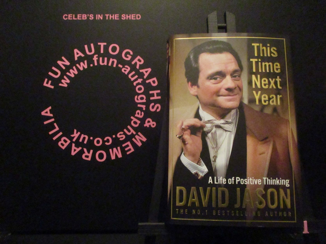 David Jason 'This Time Next Year A Life Of Positive Thinking' Authentic Autographed Hardback Book (1)