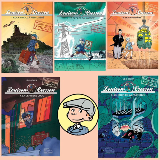 Les 5 Tomes de Louison Cresson + frais de port