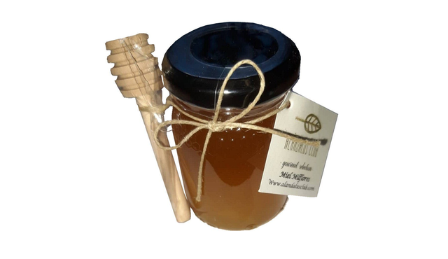 Thousand Flower Honey Pot with Spoon 140g
