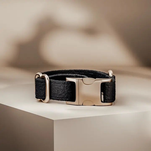 By Teddy Boucle Collar - Midnight