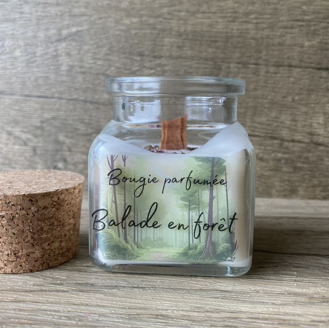 Bougie Balade en forêt