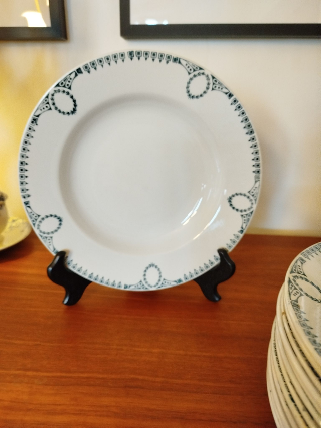 Assiette creuse Terre de Fer St Amand (unité)