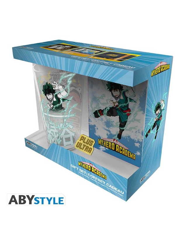 My Hero Academia: Glass and Notebook Gift Set