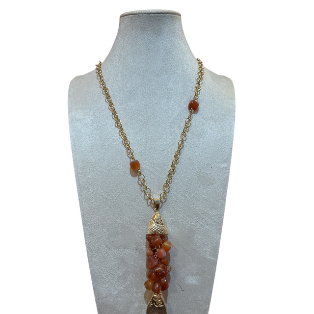 Collana Carpa Ambra