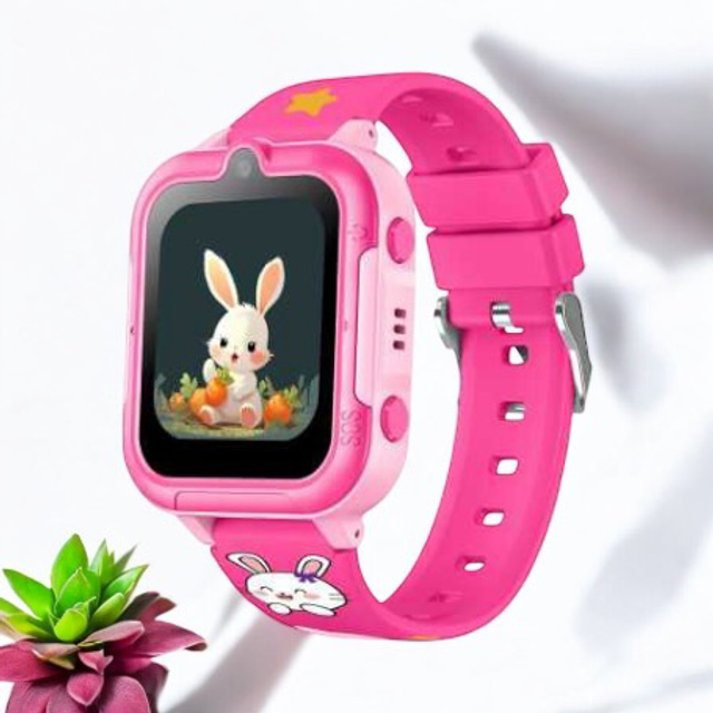 Montre Connectée pour Enfant Smart Kids 4G - Rose