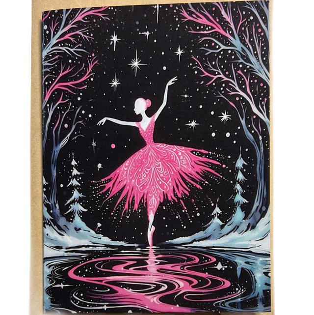 Ballerina card