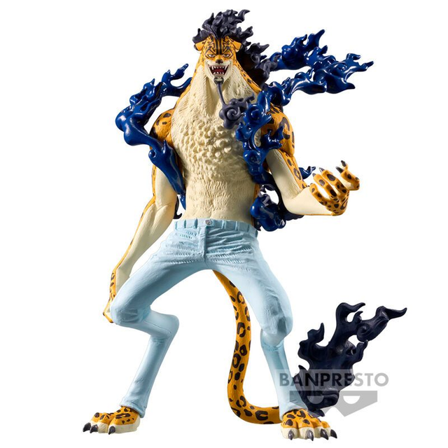 BANPRESTO One Piece - Rob Lucci King of Artist Figure (19cm)