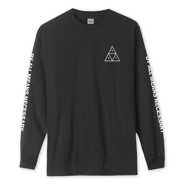 46578GTY - HUF T-SHIRT MANICA LUNGA GIROCOLLO