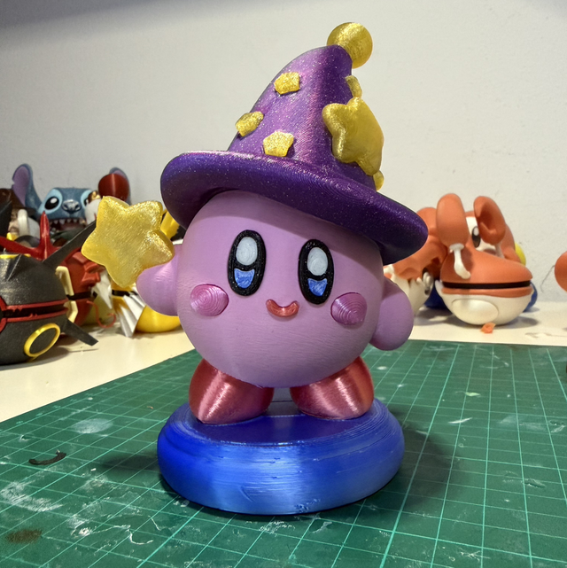 Fanart pla effetto multicolor o glitter