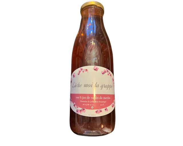 Jus de raisin &quot;Lâche moi la grappe&quot;