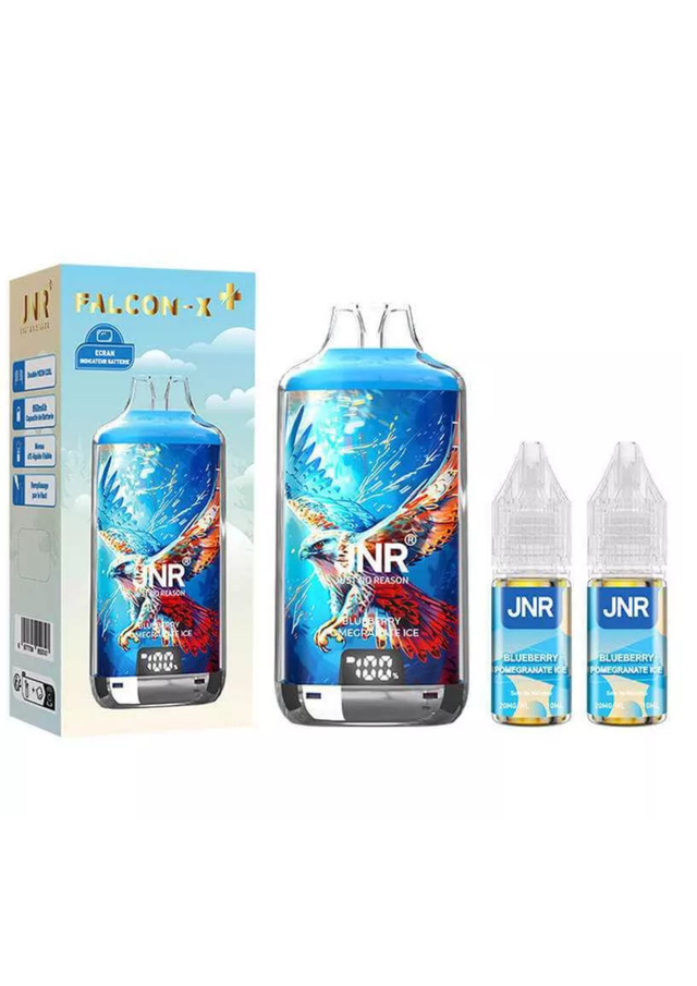 Puff JNR Falcon X 28K 2% Blueberry Pomegranate Ice