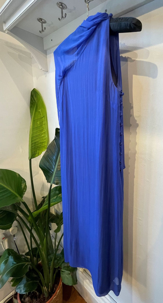 Norman Hartnell Silk Dress