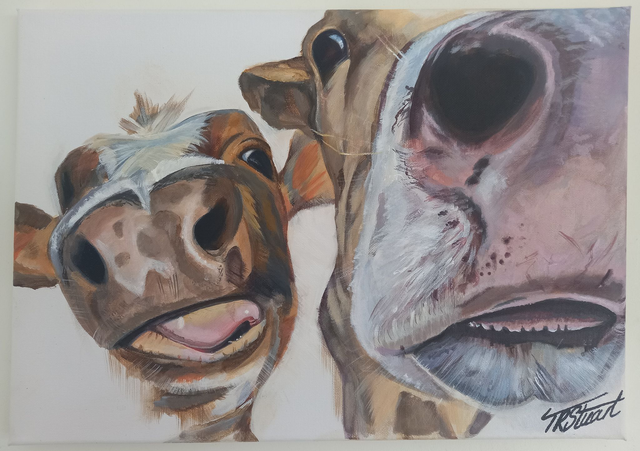 Selfie Time original, prints &amp; merch