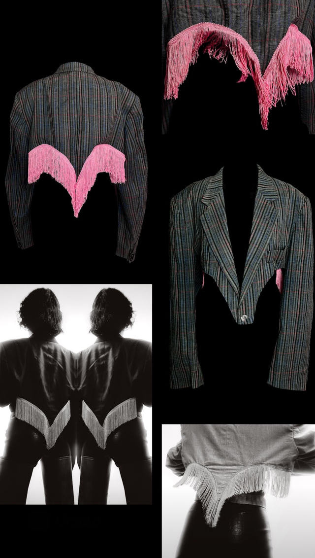 Blazer Upcycled - Antoine(tte) - L