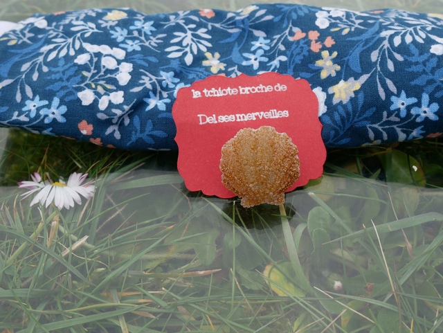 La tchiote broche COQUILLE ST JACQUES