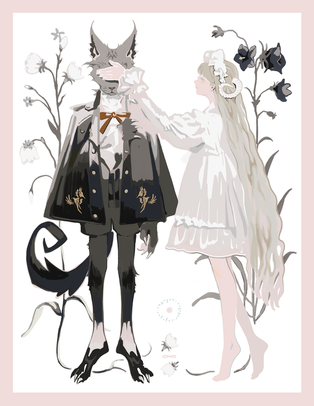 Widder &amp; Wolf [A6/A5 Print]