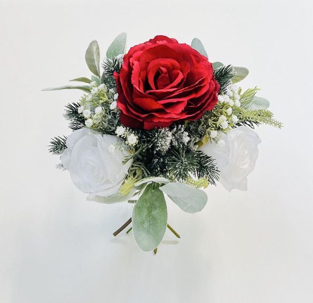 The Scarlett Snowfall Bridal Bouquet
