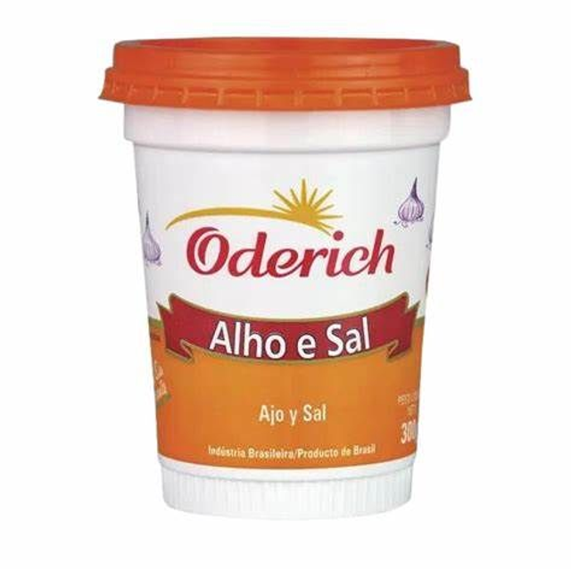 Tempero arisco alho e sal 300 gr- Oderich