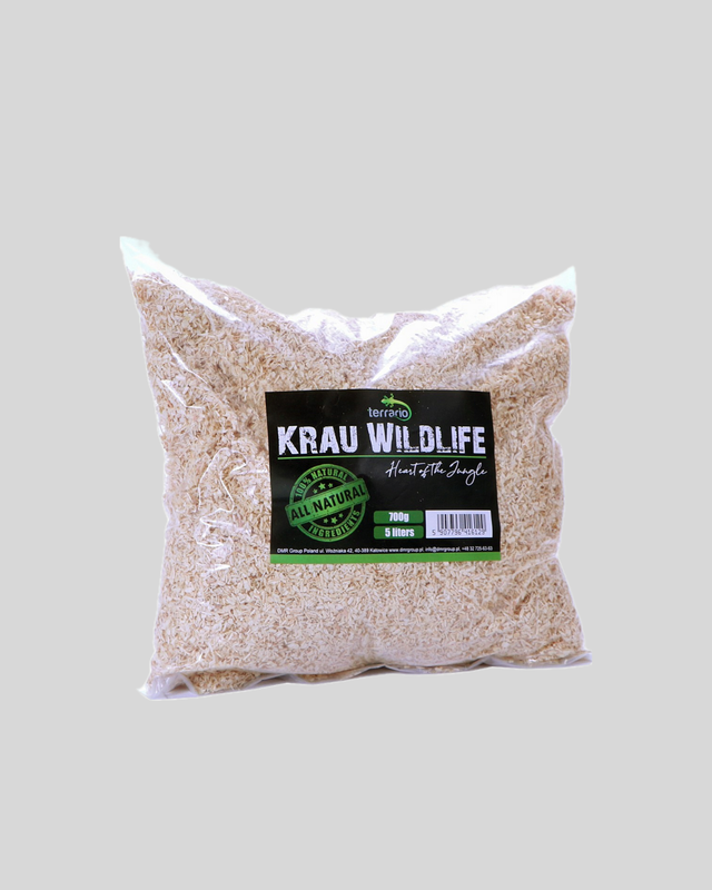 Terrario Krau Wildlife 5 l – dřevěné vlákno Aspen / Lignocel