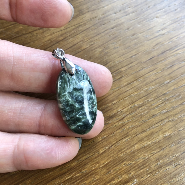Pendentif Séraphinite AA 