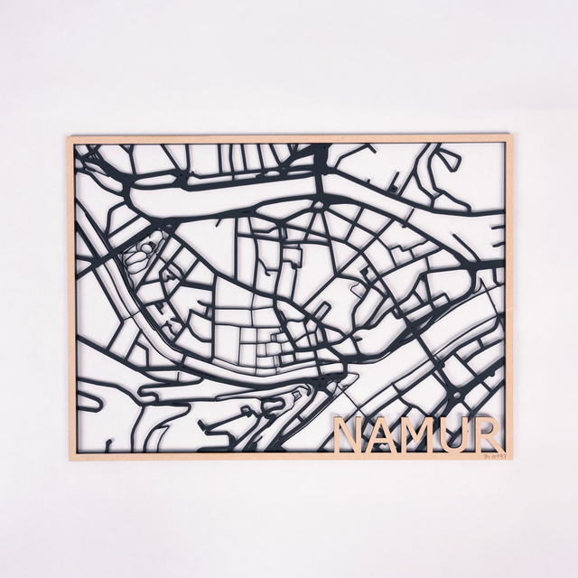 Carte de Namur "Art 37" 1 couleur