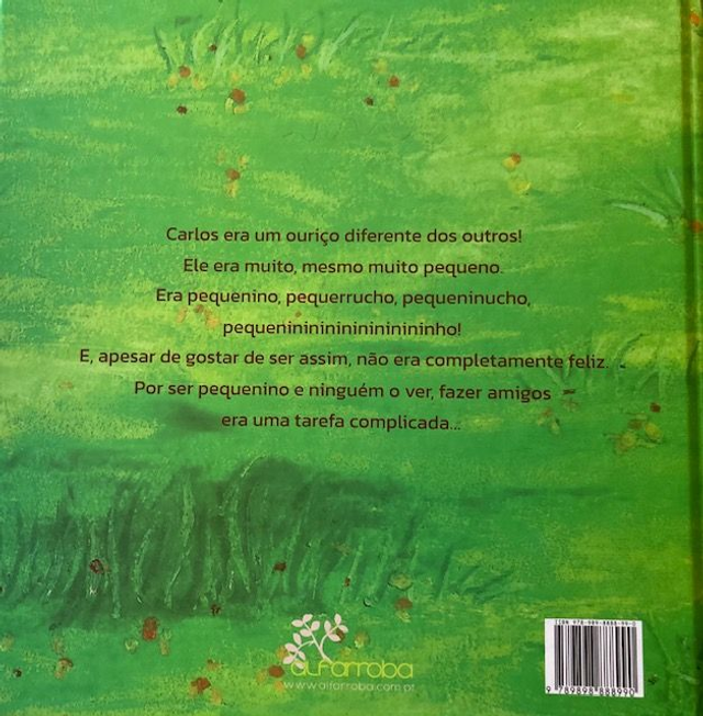 Livro “Carlos, o Ouriço Mini Minorca”