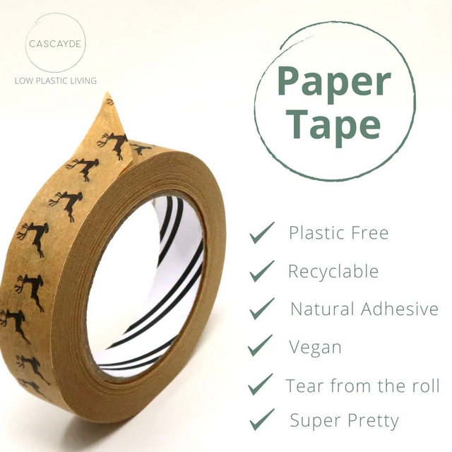 50m Paper Tape - Reindeer (24mm wide)